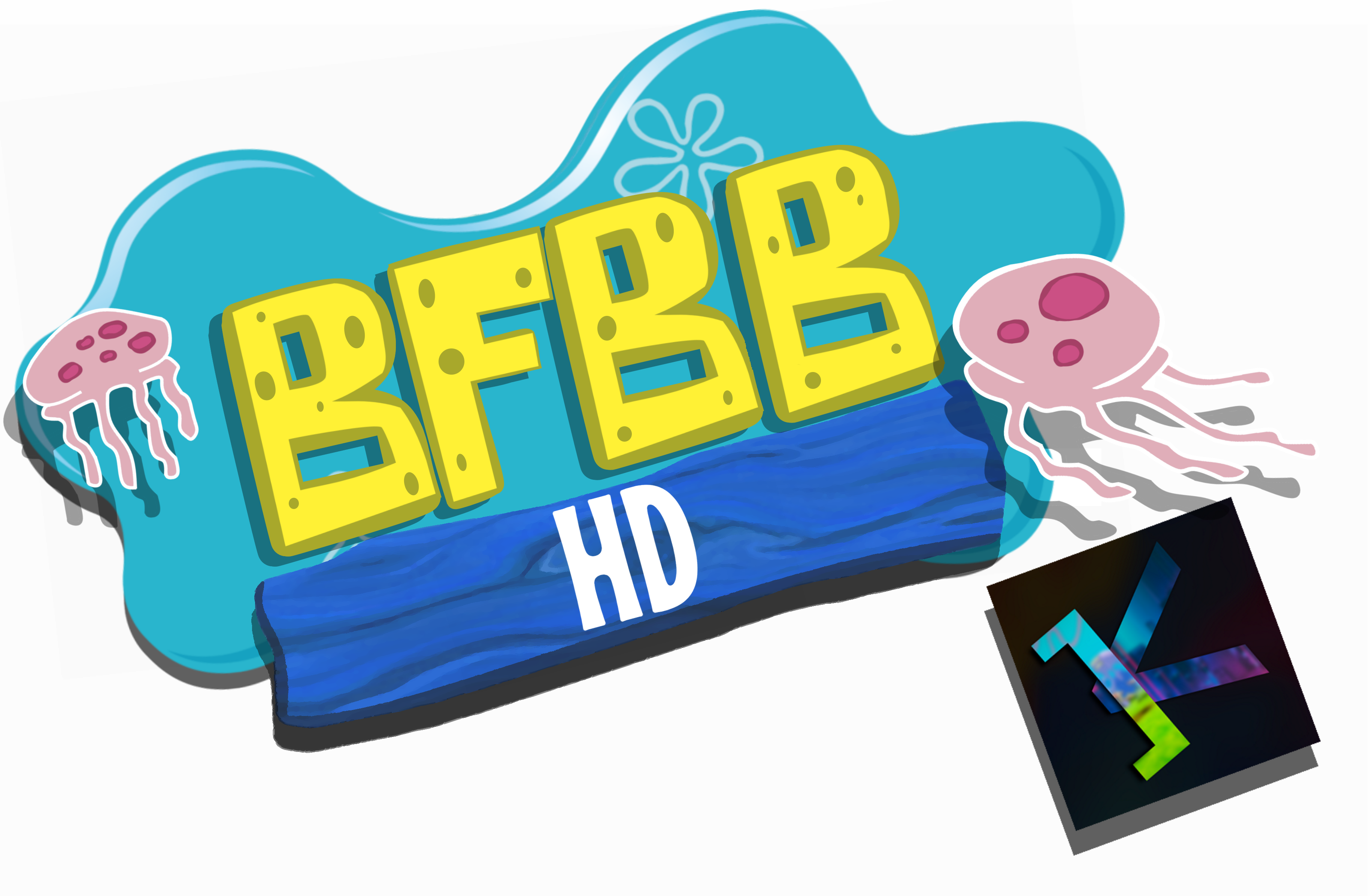 Battle For Bikini Bottom Hd - Spongebob Squarepants: Battle For Bikini Bottom (3658x2394), Png Download