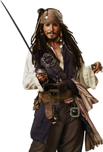 0 12c621 6486be93 Orig - Real Jack Sparrow (337x498), Png Download