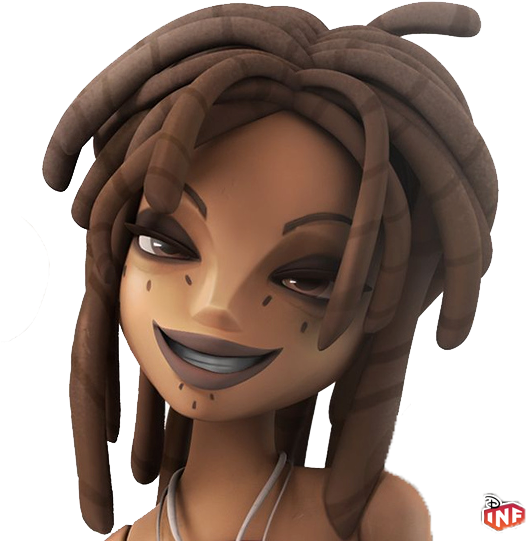 Pirates Of The Caribbean Clipart Disney Infinity - Tia Dalma Disney Infinity (534x547), Png Download