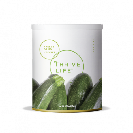 Zucchini - Freeze Dried - Thrive Life: Freeze-dried Spinach - Pantry Can Size (736x460), Png Download