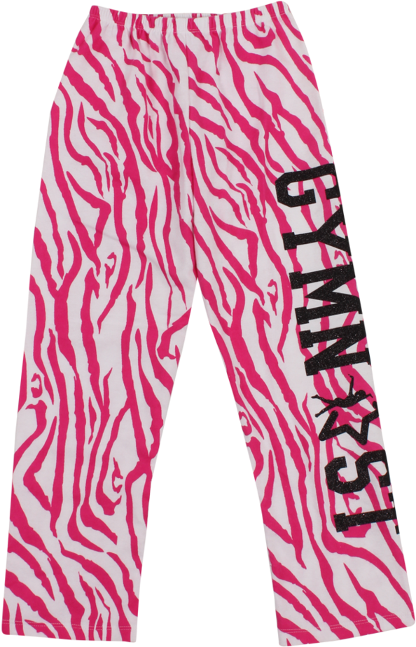 Gymnast Flannel Pants - Not Available Lsdfl3 Snuggle Flannel Fabric 42" - Zebra (683x1024), Png Download