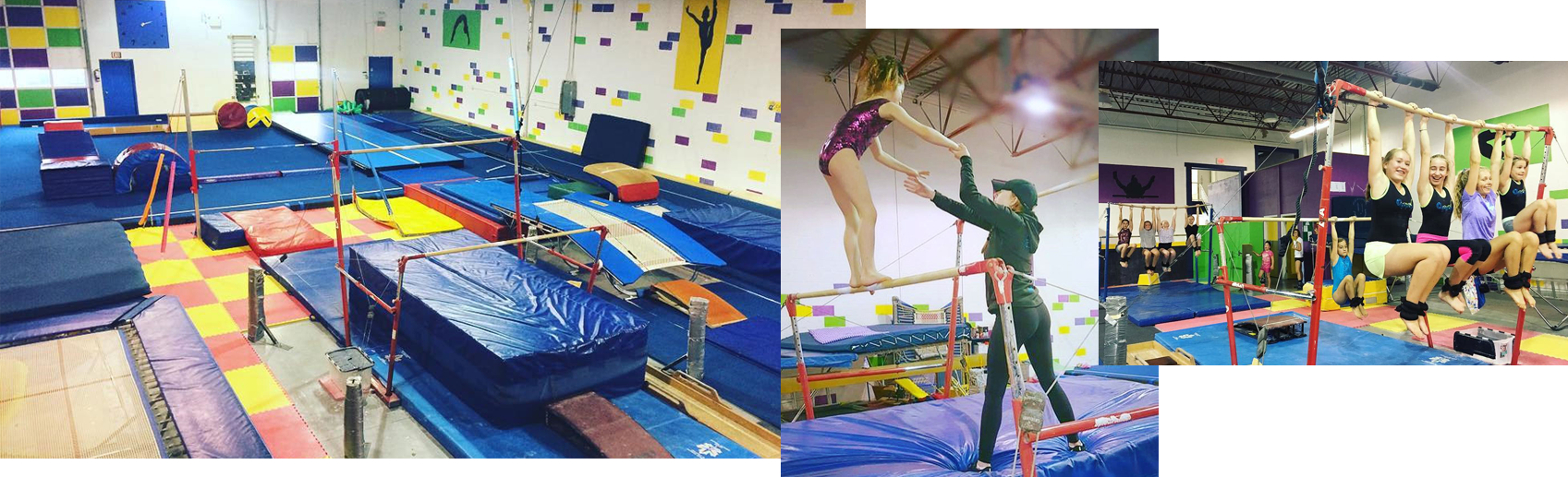 Momentum Gymnastics - Gymnastics (1697x517), Png Download
