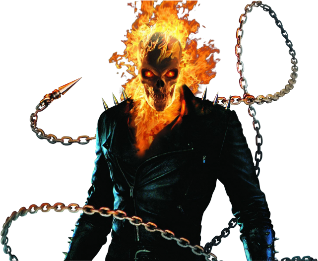 Ghost Rider - Ghost Rider Johnny Blaze Png (700x525), Png Download