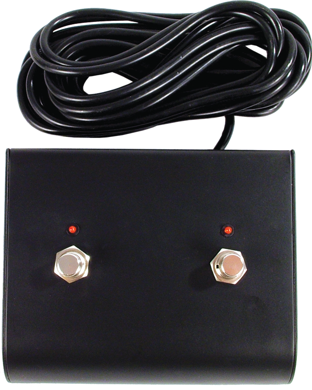 For Marshall, Two Button, Led Image - Two Button Amp Footswitch (640x800), Png Download