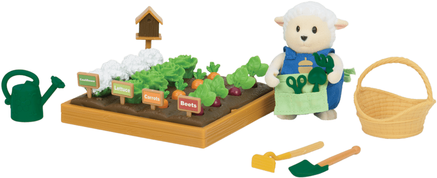 Gardeningtm Playset - Li'l Woodzeez Themed Playset - Gardening, Multi-colored (900x660), Png Download