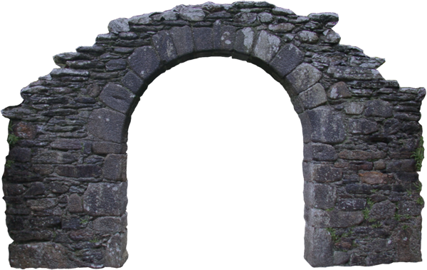 Gate-028 - Glendalough (600x379), Png Download