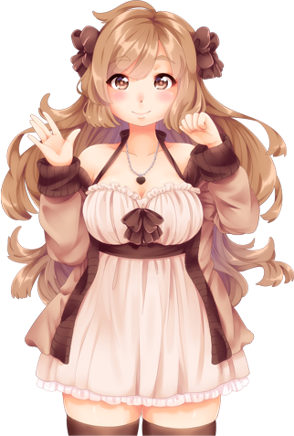 Coffee Anime Girl