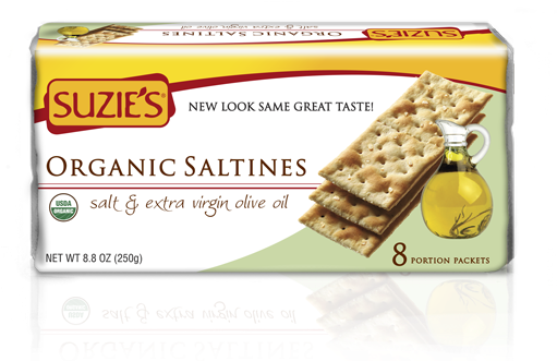 Organiccrackers Oliveoil Web (510x385), Png Download