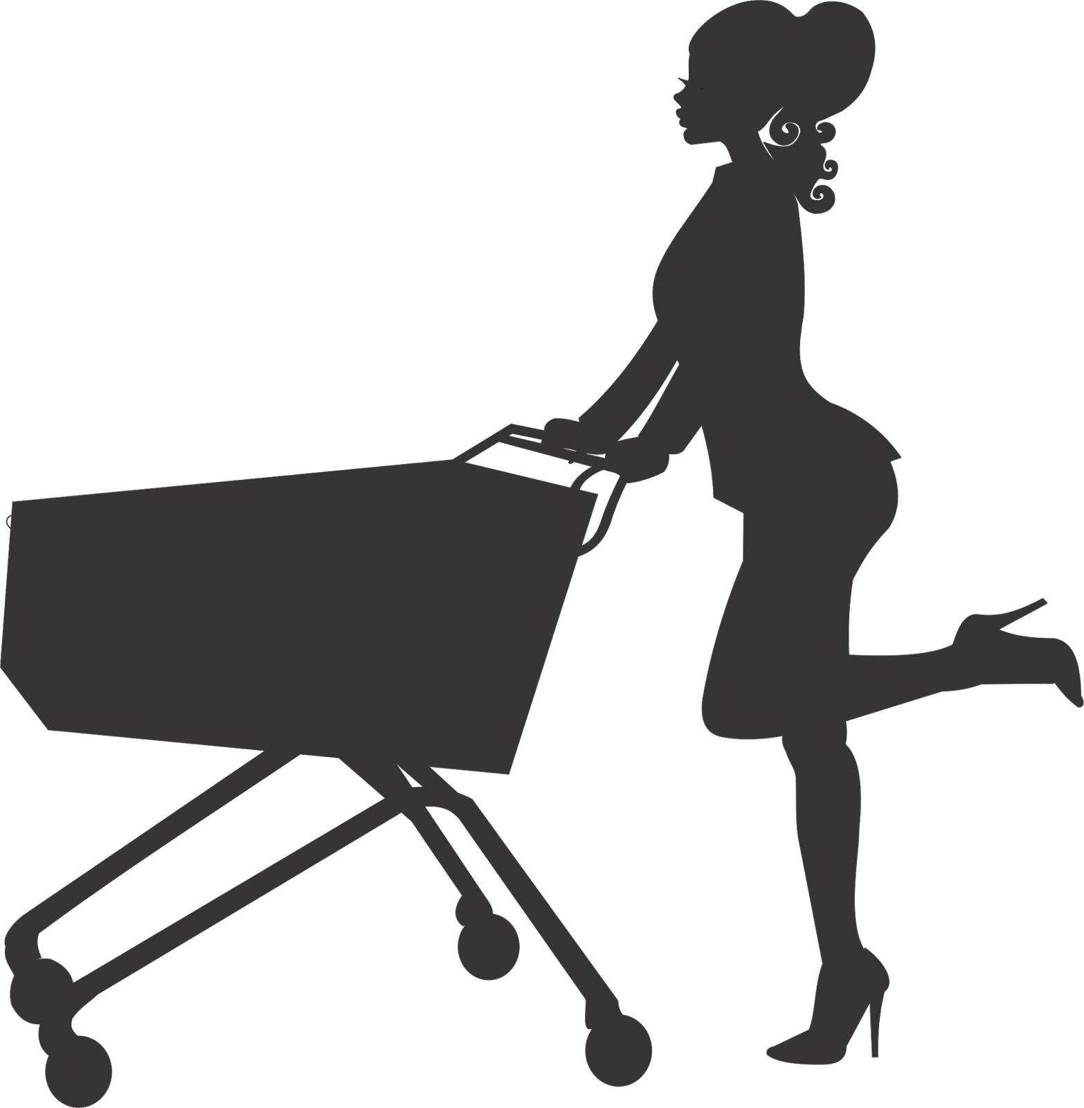 Younique Shopping Cart (1566x1600), Png Download