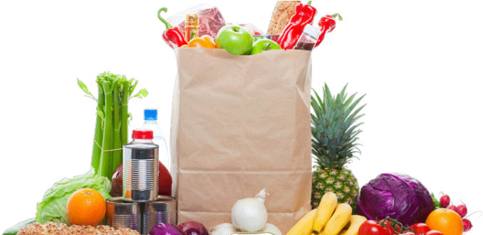 Get Help - Basket Food (750x330), Png Download