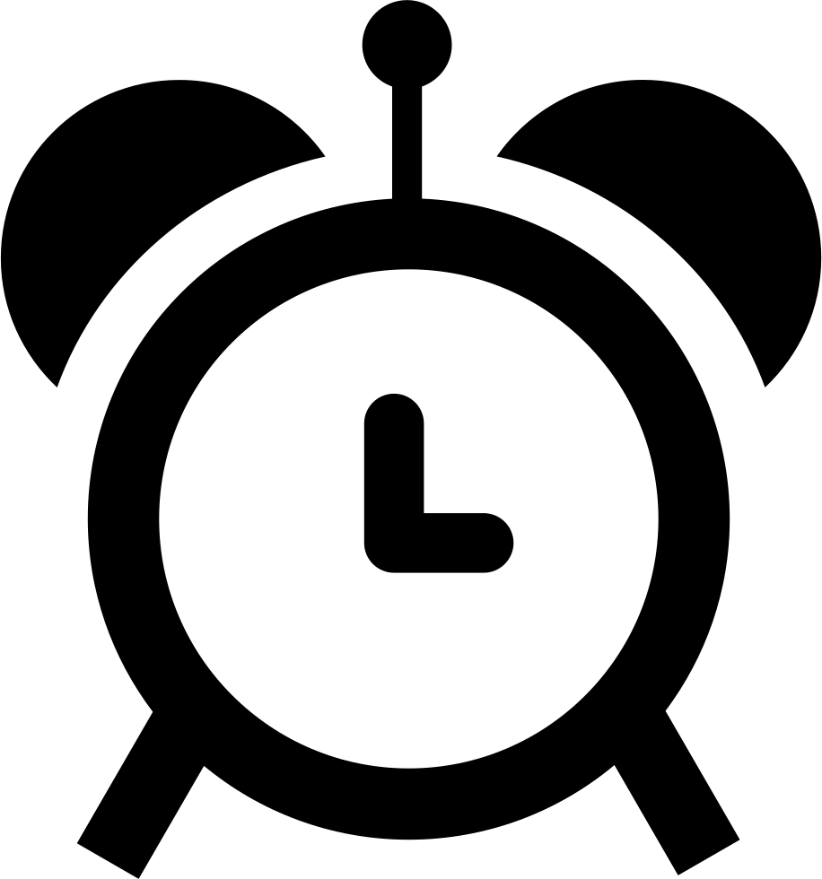 Alarm Clock - - Alarm Clock Clip Art Png (916x980), Png Download