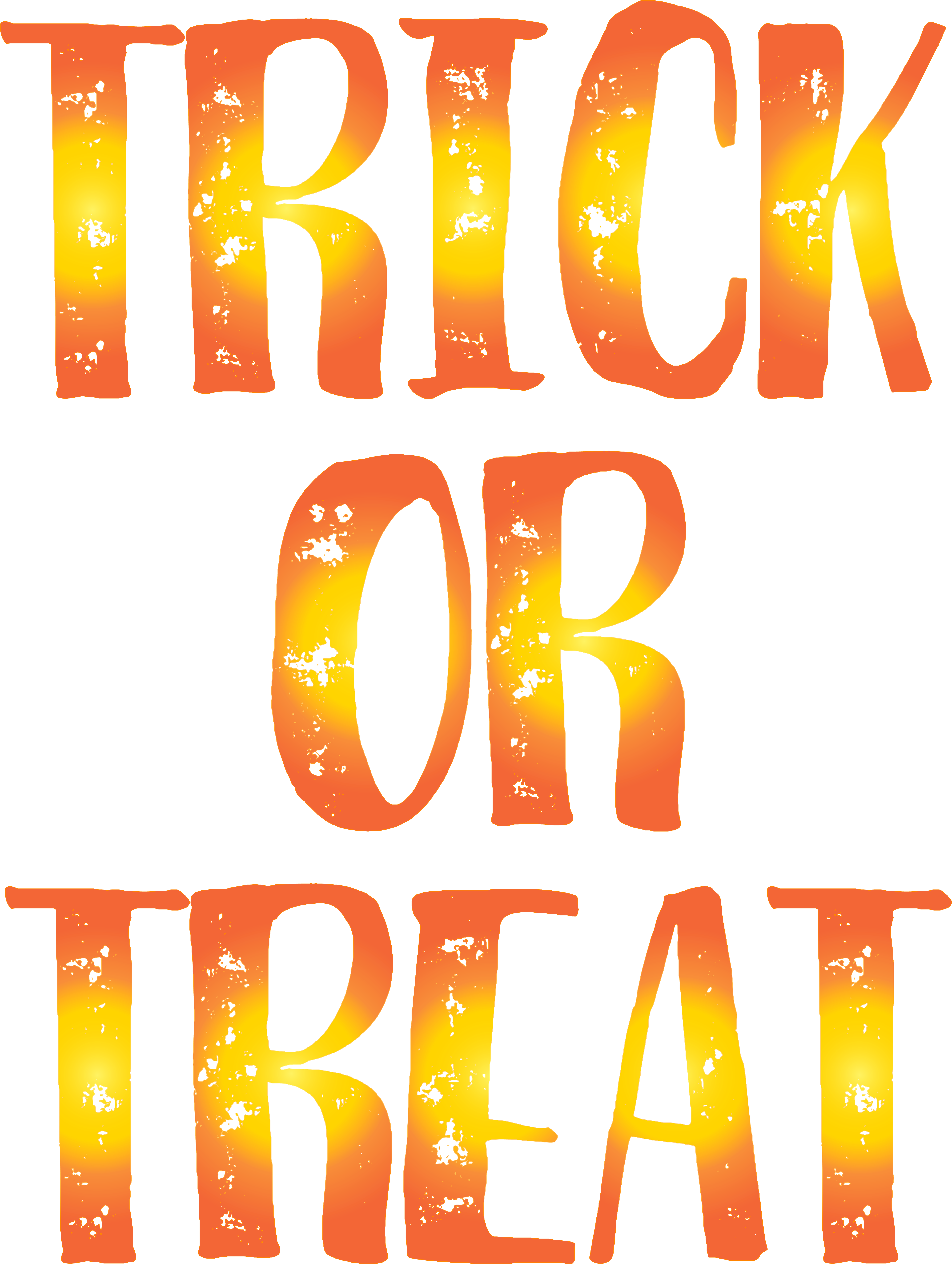 Trick Or Treat Png (6026x8000), Png Download