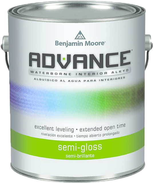Advance® Interior Paint - Benjamin Moore Advance Waterborne Semi-gloss Paint (671x671), Png Download