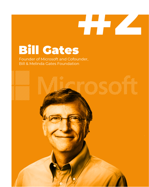 Bill Gates Bill Gates Net Worth £63 Billion - Plus Riche Du Niger (635x795), Png Download