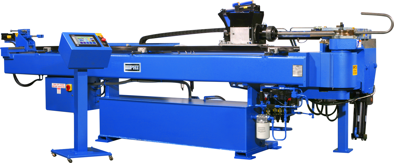 Phi 233 Synchro Tube And Pipe Bending Machine - Bending Machine (1606x903), Png Download
