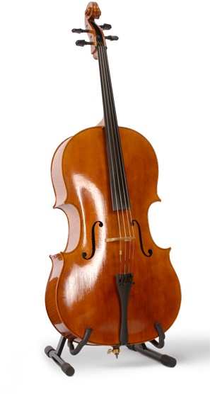 Cello - Double Neck Cello (296x580), Png Download