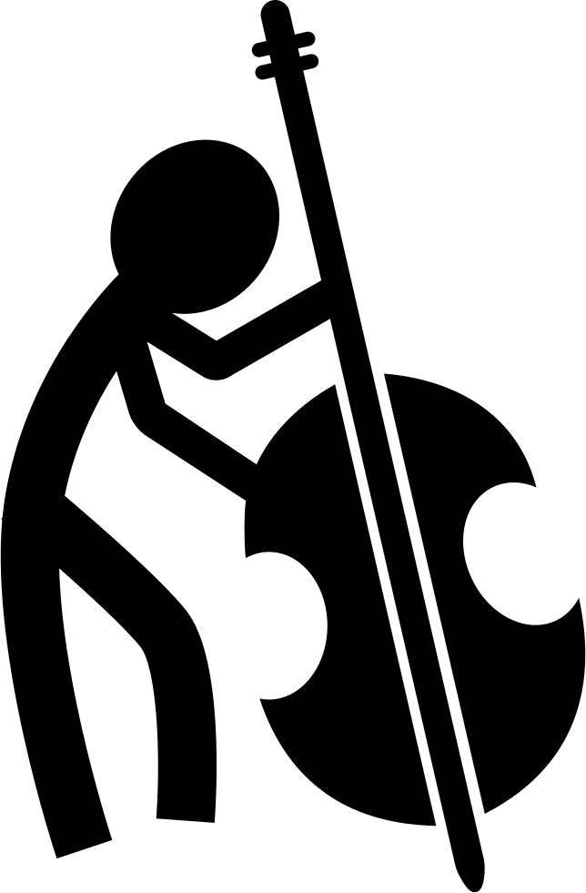 Male Playing Cello Comments - Cello (644x981), Png Download