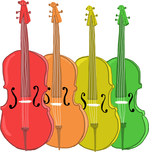 Cello (500x509), Png Download