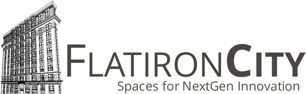 Flatironcity-logo - Flatironcity (1000x325), Png Download