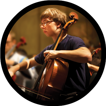 Allan Steele, Ays Alumnus And Principal Cellist With - Musician (383x383), Png Download