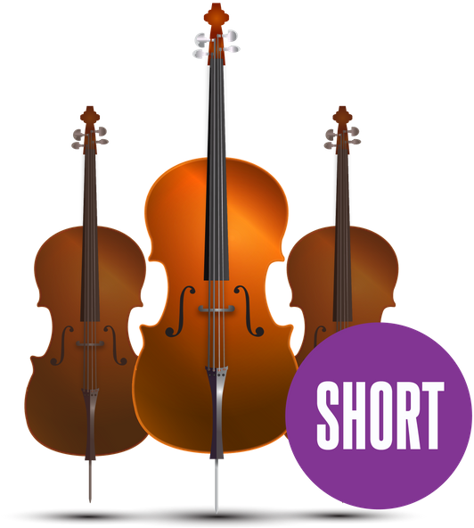 Orchestral Cello Short - Viola (640x640), Png Download