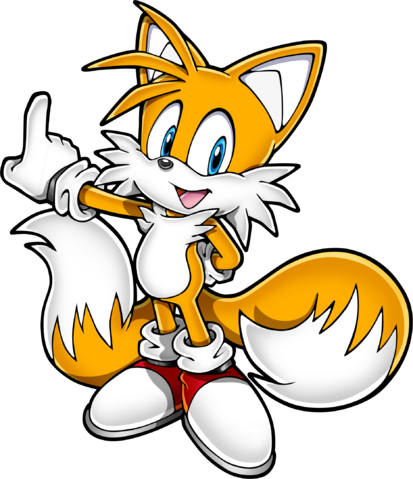 File - Tails - Tails Sonic (413x479), Png Download