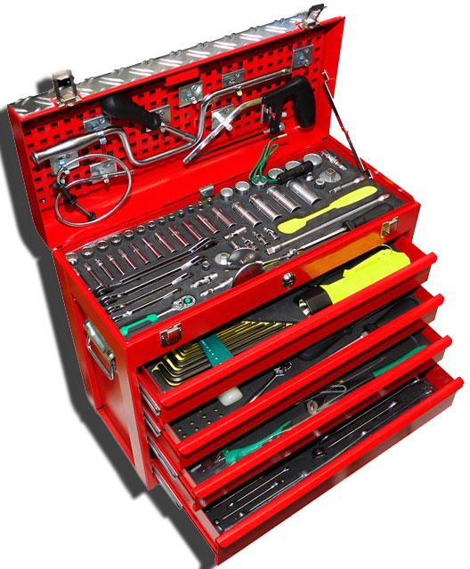 Mevo Needs A Toolbox (528x640), Png Download
