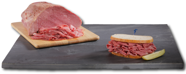 Corned-beef - Roast Beef (720x302), Png Download