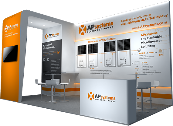 Join Apsystems At Our Enhanced, Interactive Booth 2738, - Photovoltaics (800x432), Png Download