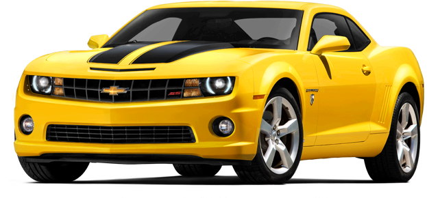 Camaro Amarillo Png - Chevrolet Camaro Transformers (623x290), Png Download