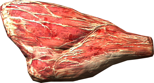 Horse Meat - Horse Haunch Skyrim (635x344), Png Download