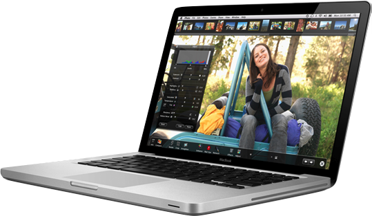 With Chrm Chunk - Apple Macbook Pro Md102 (539x314), Png Download