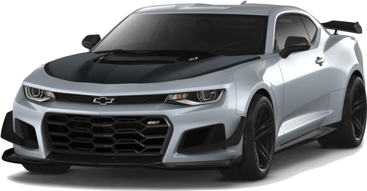 A Silver 2018 Camaro Zl1 - 2018 Chevrolet Camaro Silver (1332x749), Png Download