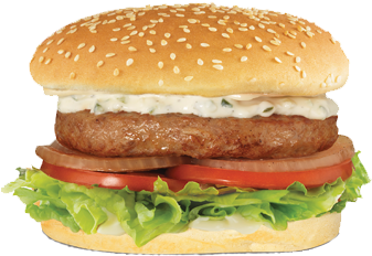 100% Kiwi Lamb - Chicken Fillet Burger (400x400), Png Download