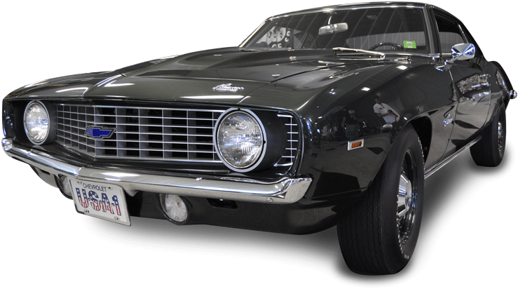 1969b Camaro Zl1 Frn - 1969 Camaro Z28 Png (900x598), Png Download
