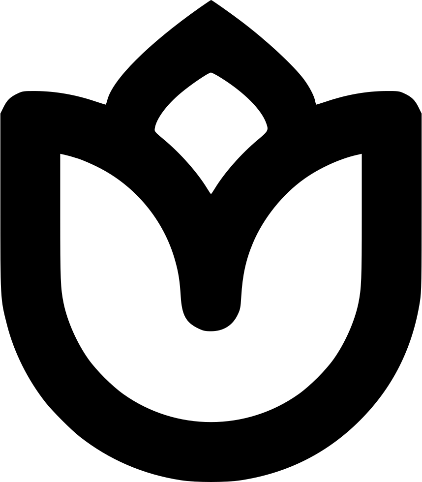 Png File - Tulip Icon Png (858x980), Png Download