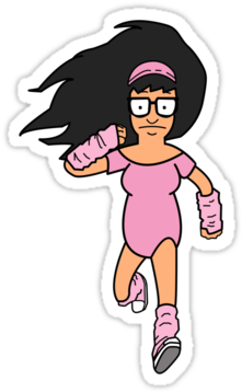 File - - Tina Bob's Burgers Png (375x360), Png Download