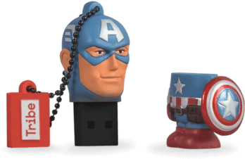 Marvel - Captain America Memory Stick 16gb (375x375), Png Download