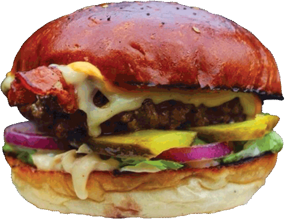 The Beef - Cheeseburger (556x427), Png Download