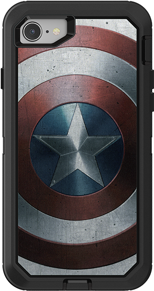 Front Of Defender Series Case - Otterbox Marvel Iphone X (327x630), Png Download