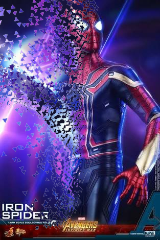 Avengers Infinity War Iron Spider (313x470), Png Download
