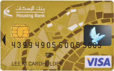 Visa Card-gold - Visa (478x304), Png Download
