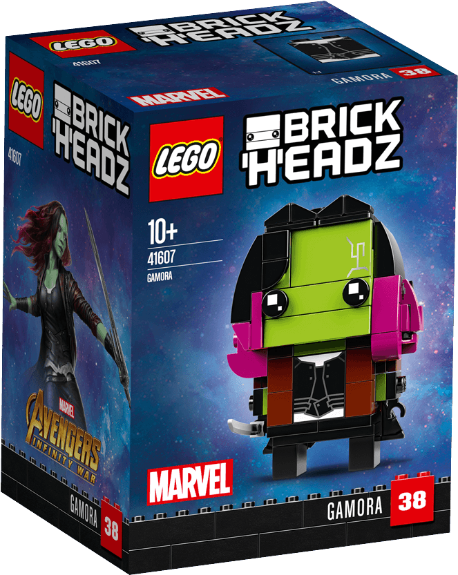 Brickheadz Gamora (1488x838), Png Download