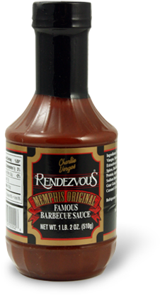 Rendezvous Memphis Original Famous Barbecue Sauce 18 - Charlie Vergos Barbecue Sauce, Memphis Original, Hot (500x500), Png Download