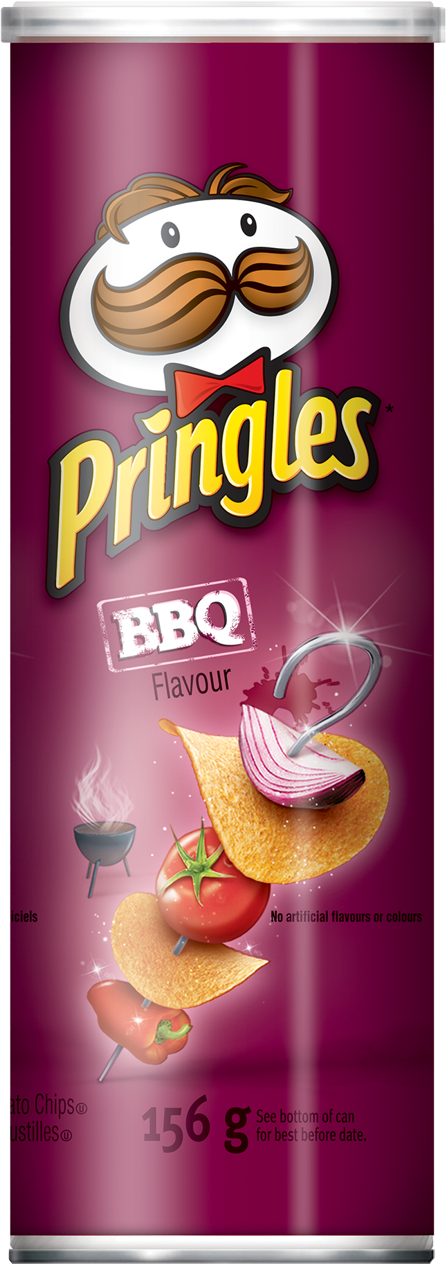 Pringles® Bbq - Bbq Pringles (758x2016), Png Download