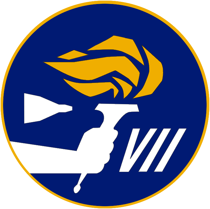 Gemini Vii Patch - Gemini 7 Mission Patch (679x677), Png Download
