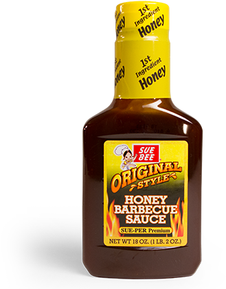 Original Bbq Sauce - Sue Bee Premium Barbecue Sauce, Original Style, Sweet (436x428), Png Download