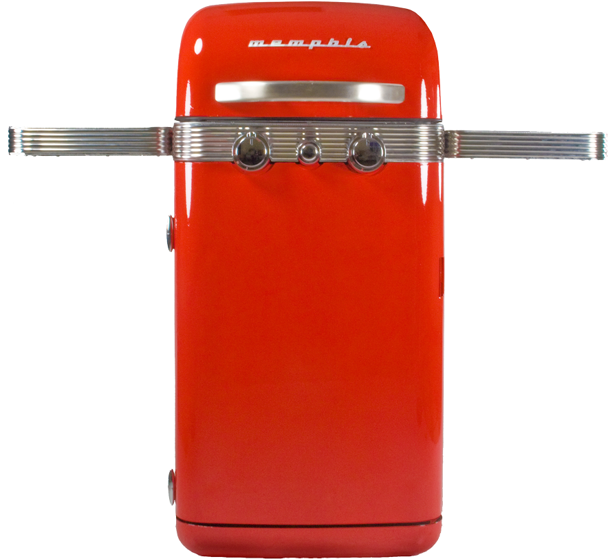 Memphis 2 Burner Barbecue - Memphis Bbq Red (1000x1000), Png Download