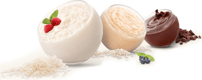 Rice Pudding Png Jpg Library Library - Dessert Png (795x317), Png Download