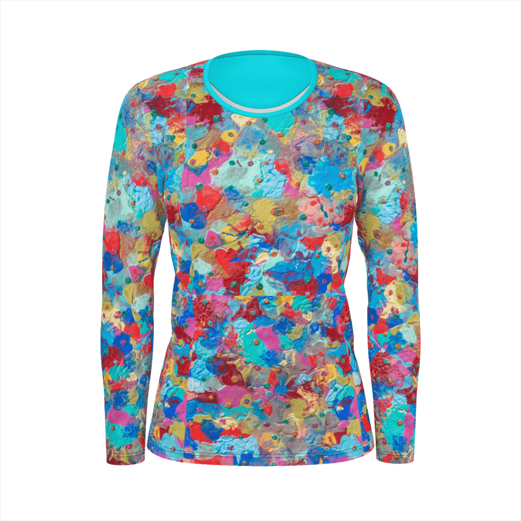 Women Long Sleeve Shirt - Long-sleeved T-shirt (1024x1024), Png Download